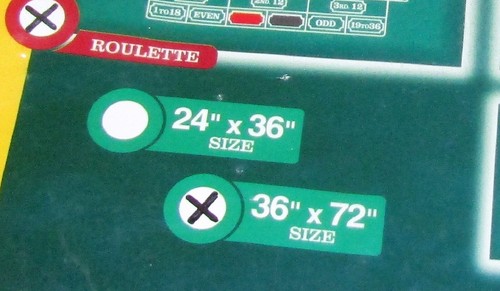 10 Inch Roulette Wheel 36