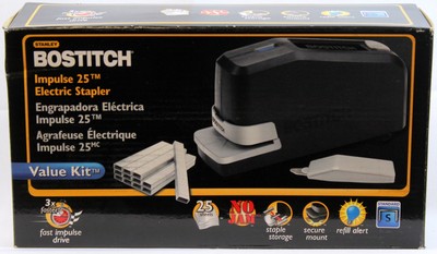 Stanley Bostitch Impulse 25TM Electric Stapler Value Kit 