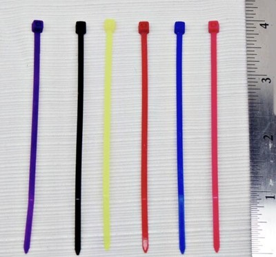 75PLOT 4'' Cable Ties Zip Tie 4 Inch Color #D4
