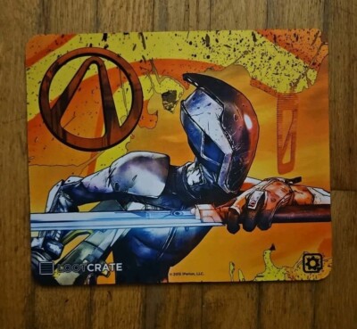 BORDERLANDS 2 Zero Assassin Game Mat MOUSE PAD 12'' x 10'' Loot Crate 2015 IPerion