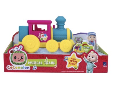 COCOMELON Feature Musical Train and Conductor JJ  Plays Songs and Sounds NEW
