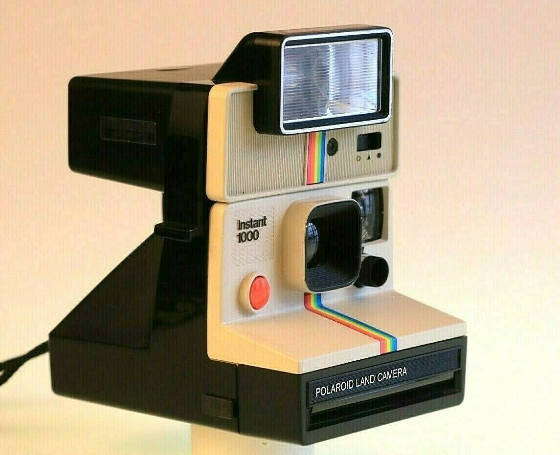 POLAROID LAND CAMERA Instant 1000 & Polatronic1 Electronic