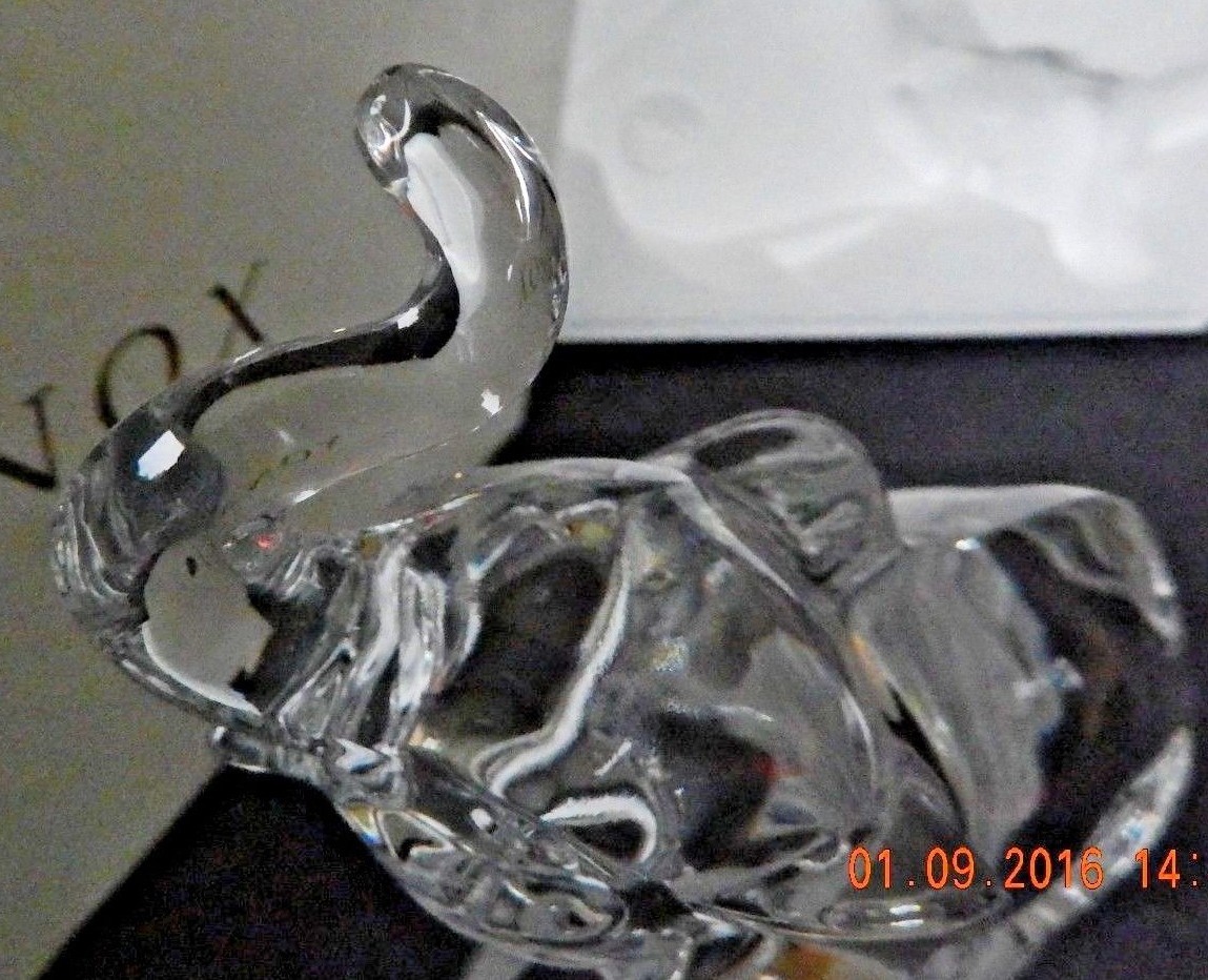 Lenox Crystal Elephant #1 ~ Made in German ~ #063289 ~ Standing