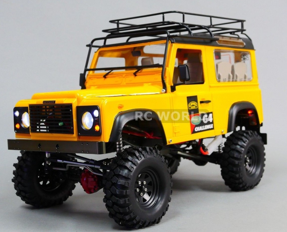 RC 1/10 Land Rover DEFENDER 90 Rock Crawler 4X4 Truck 8.4V *RTR* CAMEL TROPHY | eBay