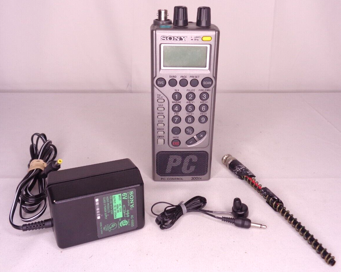 Sony WaveHawk ICF-SC1PC 300CH Scanning Receiver PLL Sony WaveHawk ICF-SC1PC 300CH Scanning Receiver PLL