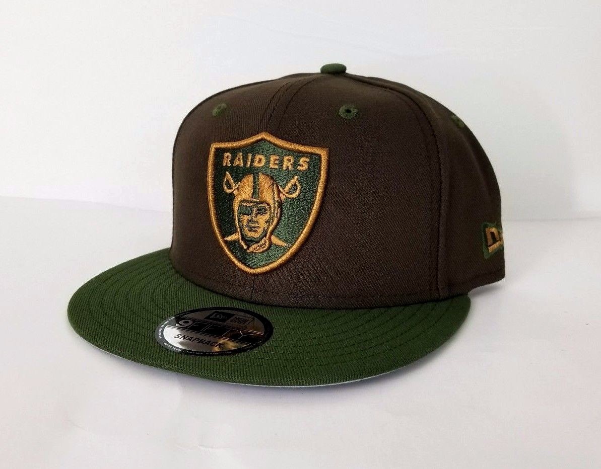 New Era NFL Oakland Raiders Shield Logo 9Fifty Snapback ...