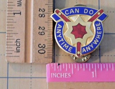 U.S. Army DI DUI 377TH Support Command SPT CMD Unit Crest D22 USA