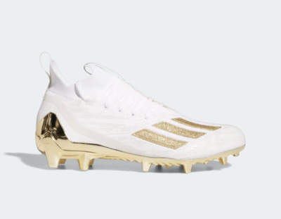 Size 13 NEW 2022 Adidas Adizero Primeknit White Gold Football