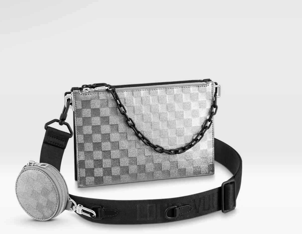 100% Auth LOUIS VUITTON M59682 GLITTER TRIO VIRGIL ABLOH 100% Auth LOUIS VUITTON M59682 GLITTER TRIO VIRGIL ABLOH