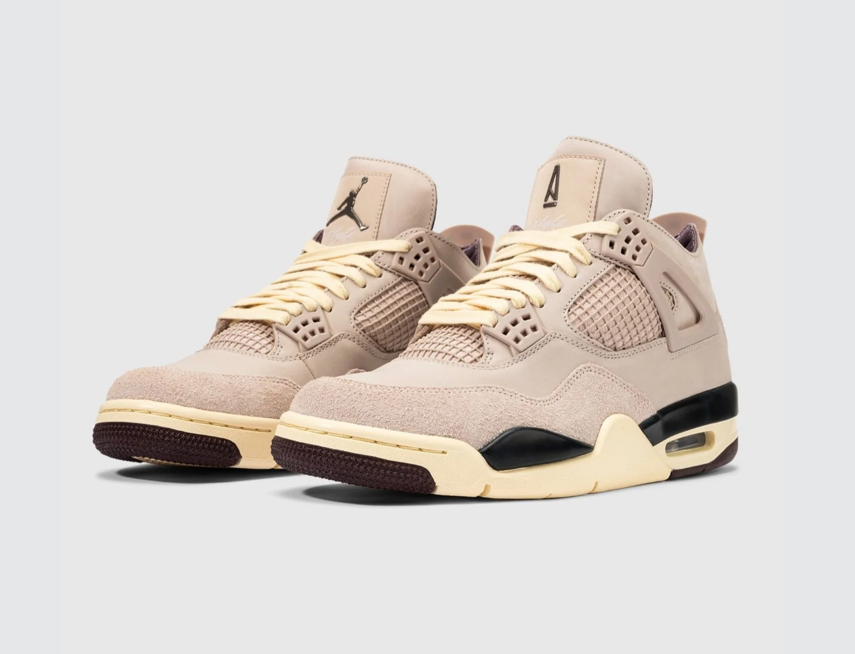 Pre-owned Jordan 4 A Ma Maniere Wyws | Size 9.5 M (11 W) | Pewter In Pink