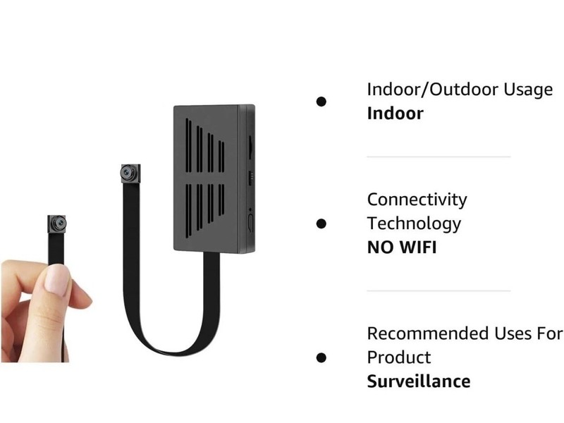 64GB Hidden Camera DIY 1080P Mini Portable Spy Camera Covert Nanny Video Recorde - Image 9