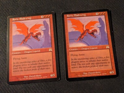 MTG Magic the Gathering Rorix Bladewing (224/350) Onslaught MP
