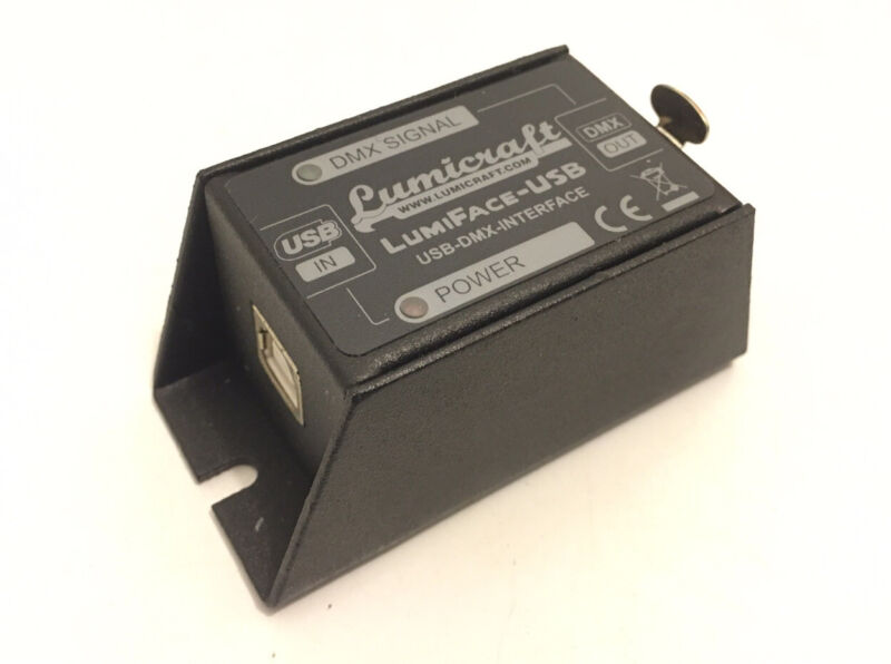 Lumicraft LumiFace USB to DMX Interface Dongle NIB FTDI-232 chipset