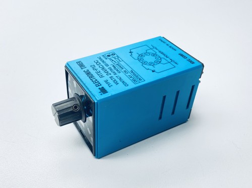 IDEC RTE-P12 ELECTRONIC TIMER 24VDC 120VAC 10AMPS 8-PIN DELAY ON RELAY