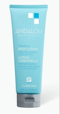 Очищающий лосьон для тела Andalou Naturals с грейпфрутом и салициловой кислотой, 8 жидких унций