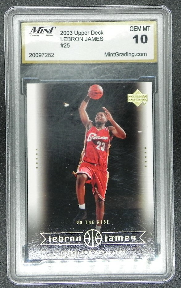 その他 2002 Lebron James Proto SPA GEM MINT 10 Lebron James 2002 Signagrafix Prototype Die Cut High School