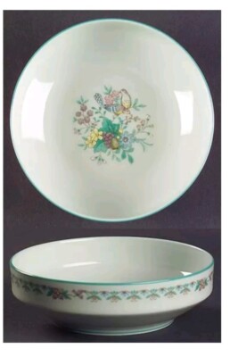 Vintage Noritake Paradise Set Of 2 Dessert Fruit Sauce Bowls 5''x1½'' NEW 
