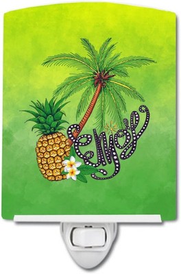 Caroline's Treasures BB7456CNL Summer Enjoy Ceramic Night Light Compact, UL-Cert