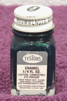 1980 VTG Jade Green #1530 Testors Model Gloss Enamel Paint 1/4 Fl Oz.