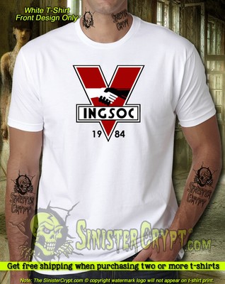 1984 Ingsoc Big Brother Orwellian t-shirt George Orwell denial of truth S to 6XL