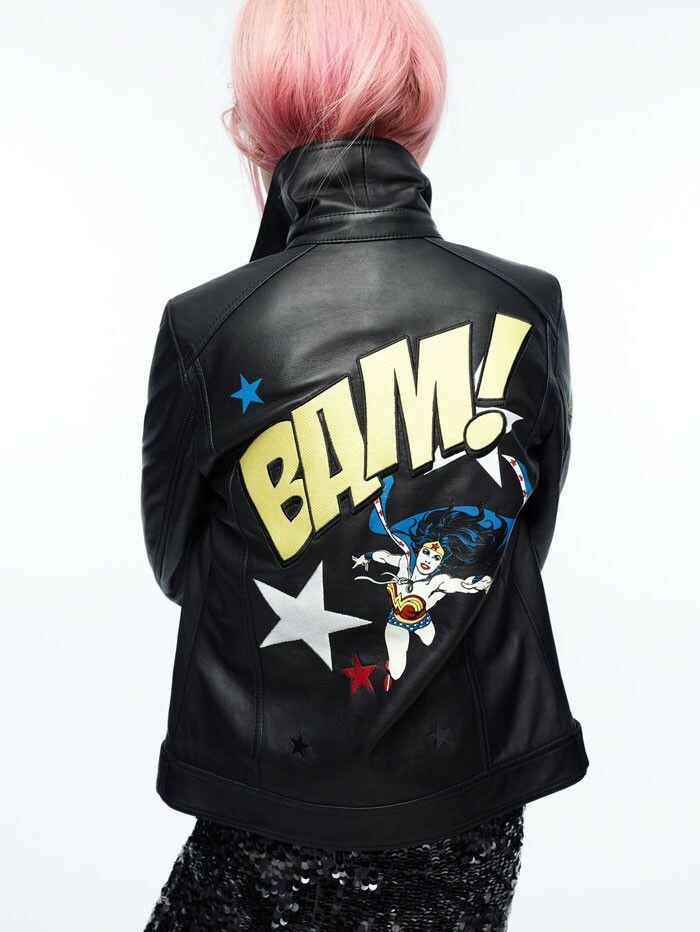 【WONDER WONDER】Bottle Biker Pocket Cropped Leather Jacket Amazon.com: Men Ricky Bobby Wonder Racing Nights The Bread