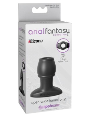 Anal Fantasy Open Wide Anal Tunnel Butt Plug