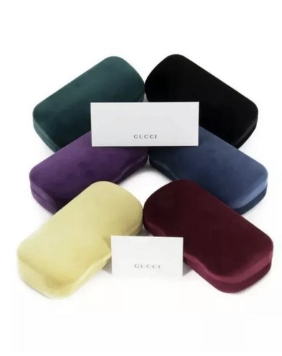 Pre-owned Gucci Gg0053sn 0053 001 Black Gold Grey Gradient Lens Women Sunglasses Authentic In Gray