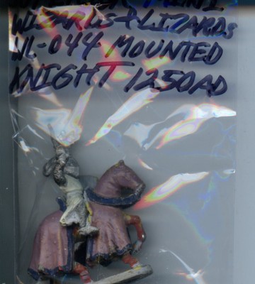 Superior Miniatures Wizards and Lizards WL-044 Mounted Knight Painted Miniature 