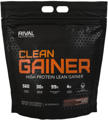 Clean Gainer - Chocolate Fudge 10 Pound - Delicious Lean Mass Gainer ...