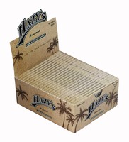 4 Boxen (200 Heftchen) Hazy's Brownies King Size Slim Papers ungebleichte Papers