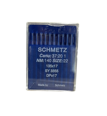 100 Schmetz 22 / 140 Industrial Sewing Machine Needles 135X17 DPX17 SY3355