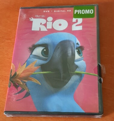 Rio 2 DVD Carlos Saldanha  Anne Hathaway  Jesse Eisenberg  Jemaine Clement