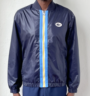 Lacoste Heritage Canvas Bomber Jacket BH9441 JGL Abimes Turquin