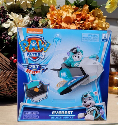 Nickelodeon Paw Patrol Everest Deluxe Figure & Vehicle - Jet to the Rescue NEW