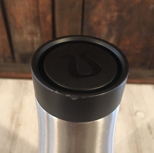 lululemon water bottle Double Wall Stainless Exercise Drink Twist Off Pop Up Cap