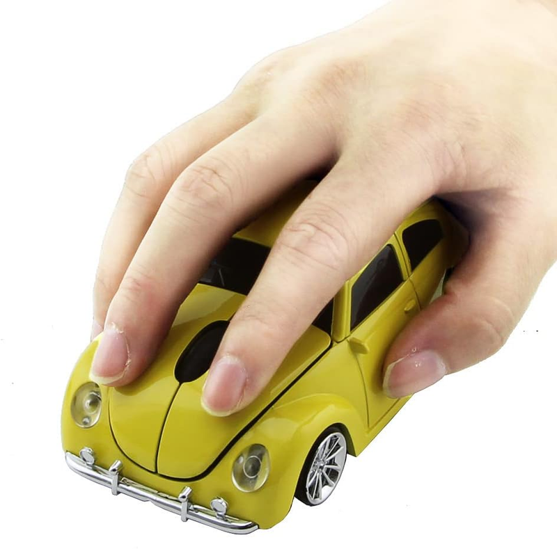 Cool 3d Sport Car Shape Ergonomic Optical Cordless Mice Wi