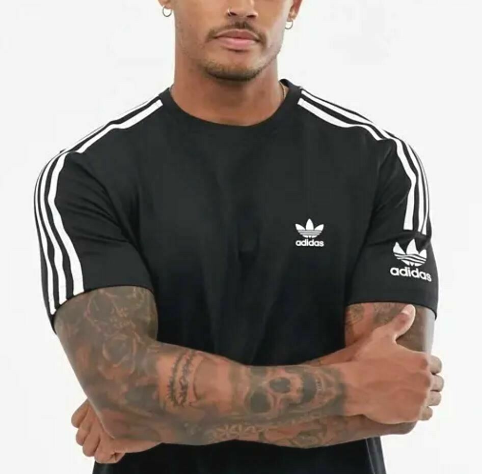 adidas originals FOOTBALL CLASSIC Tシャツ 黒 ADIDAS ORIGINALS 90S RETRO STYLE COLLARED FOOTBALL SOCCER