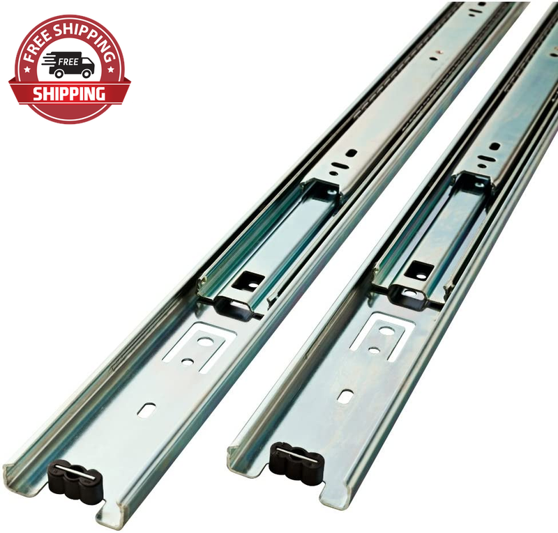 D80616C-ZP-W 16-Inch Ball Bearing Drawer Slides