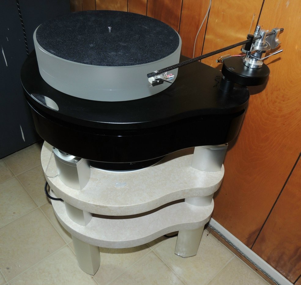 Consonance Droplet LP5.0MKII Turntable System With Special Stand & T1288 ToneArm