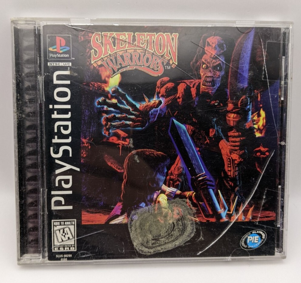 SEGA - SS★SKELETON WARRIORS 海外版★箱付・説明書付・ソフト付 SS☆SKELETON WARRIORS 海外版☆箱付・説明書付・ソフト付