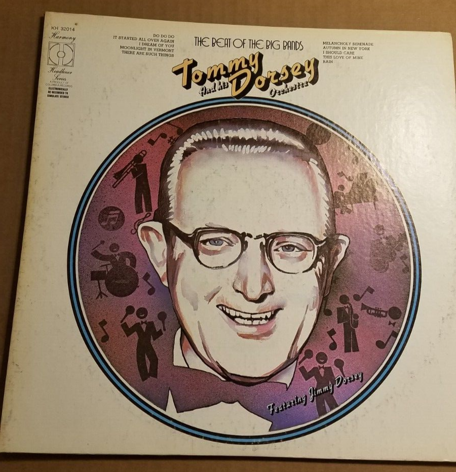 33RPM Harmony Tommy Dorsey - The Beat of the Big Bands 33RPM Harmony Tommy Dorsey - The Beat of the Big Bands