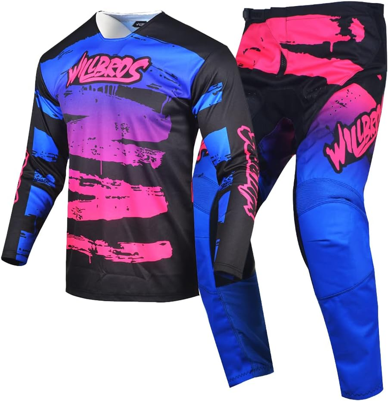 Motocross Jersey Pant Combo Men Women Dirt Bike Gear Set Sui