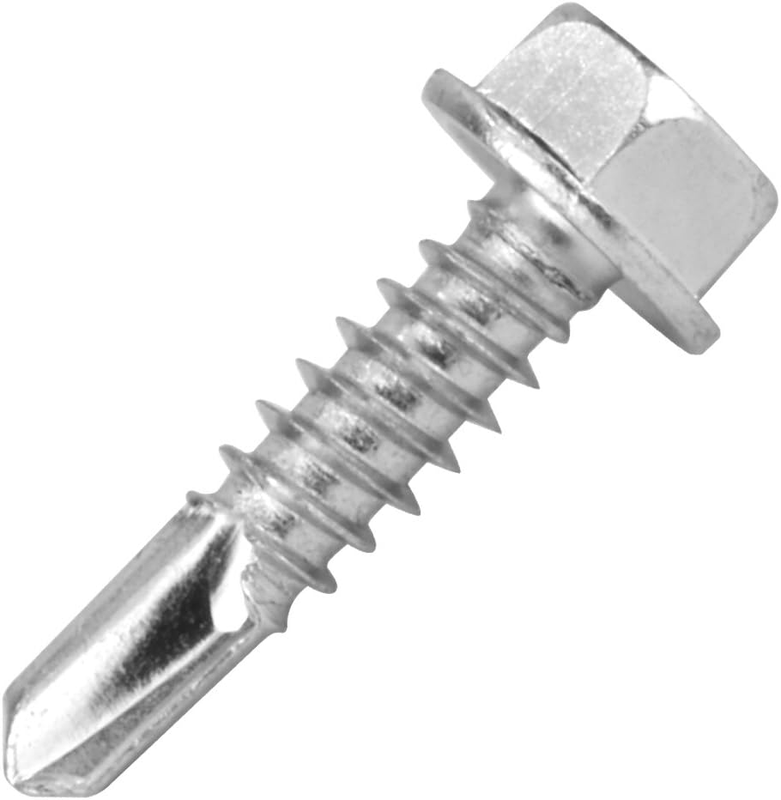1/4” X 1” with 3/8” Head Self-Drilling Screws (Box of 100)