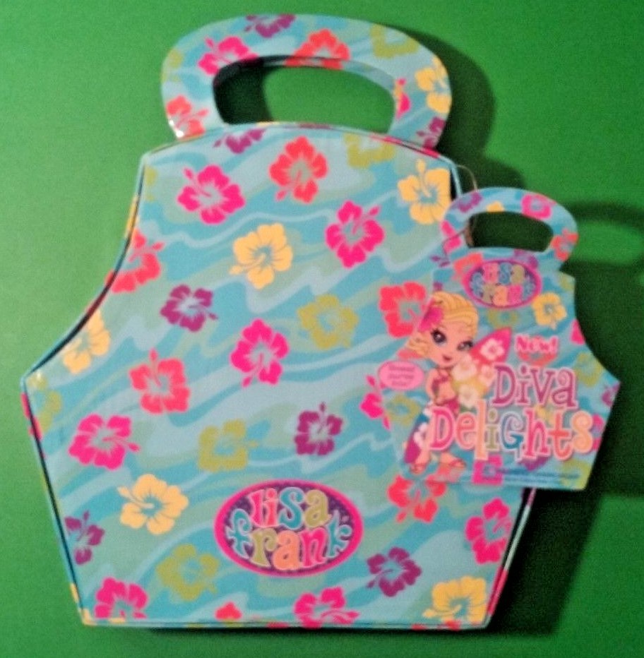 Lisa Frank Diva Delights Vintage Sweet Purse Box Stationery Set - NEW with Tags