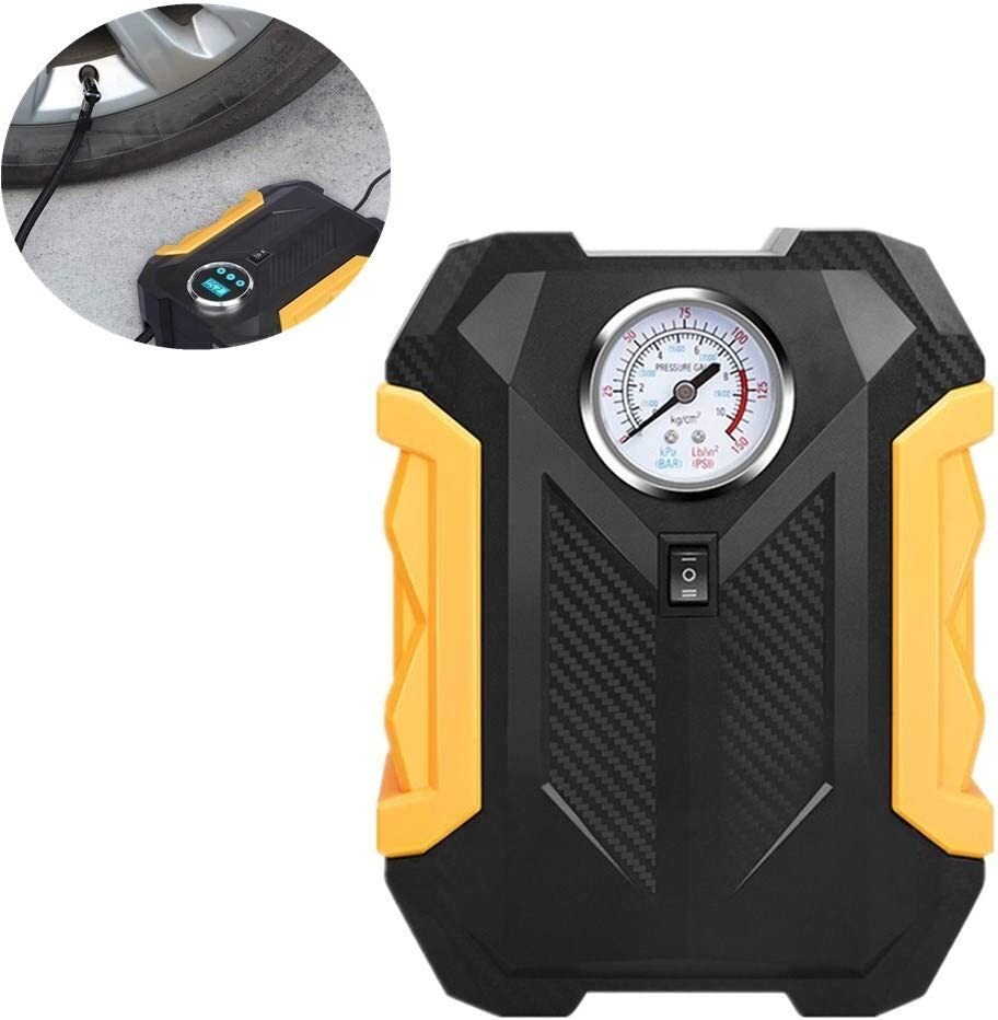 Compressore Aria 12v 150 Psi Gonfiatore Pneumatici Auto Moto Bici Xc-2227 wis