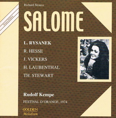 Golden Melodram Salome - Rudolf Kempe, Orchestre National De France, 1974