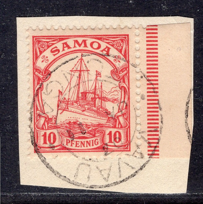 Samoa Mi 9 BriefstÃ¼Ck Vavau-Tonga 11.1.07 Fremdentwertung Arge Arge Ab 70,-