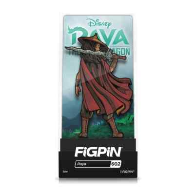 FiGPiN  RAYA #602 -  DISNEY RAYA THE LAST DRAGON - Raya Cloaked Enamel Pin
