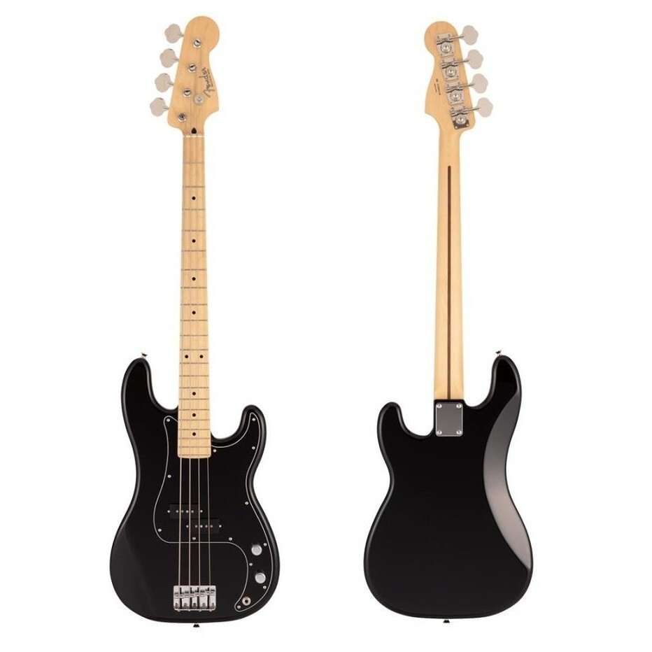 ベース Fender Japan Precision Bass MOD Fender Made in Japan Hybrid II Series Precision Bass Black