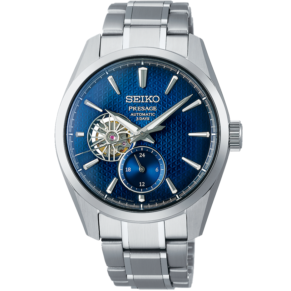 Pre-owned Seiko Presage Sarj003 Automatic 3 Days Sharp Edged Series Watch 6r5j 40.2mm